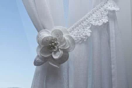 钩针窗帘图解 钩针窗帘扣