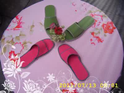 旧衣布条可以编织拖鞋 旧衣碎布有去处45（秋季布拖鞋  含过程）