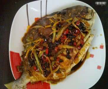 豆豉蒸鲳鱼 豉香辣味鲳鱼