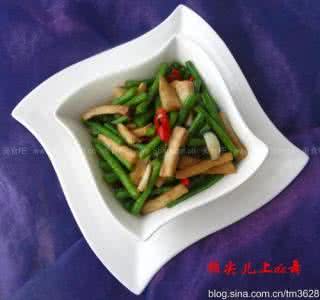 蚝油杏鲍菇 素菜做出肉滋味---蚝油豆角杏鲍菇