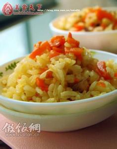 胡萝卜炒饭 胡萝卜饭——身边最好用的抗辐射办法