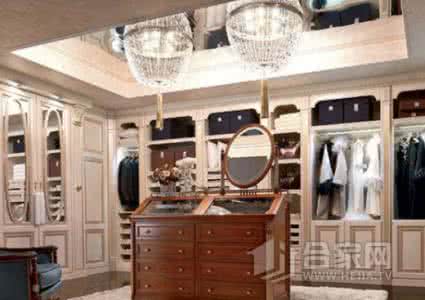 衣帽间装修效果图 开放式衣帽间装修要点
