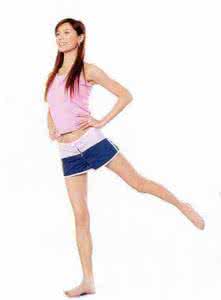 细腰运动 白领女性 白领女性收腹细腰运动操