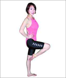 弹力带健身动作 六招弹力动作 轻松造就修长美腿