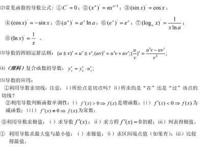 高三数学导数专题 高三数学（1)集合、函数与导数