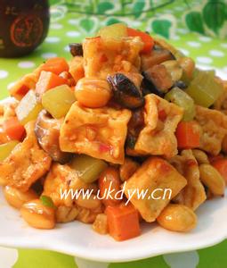 宫保豆腐 【家常素菜】宫保豆腐