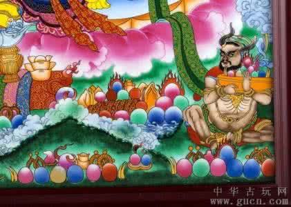 财神娱乐场送128彩金 招财纳福财神瓷板画 如何选一个招财纳福的娱乐场风水