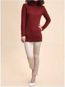 毛衣编织花样图解女装 女装 芝麻开花节节高~好看的女式毛衣花样