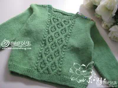 婴幼儿棒针衫 【棒针】50~80cm婴幼儿毛衣
