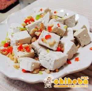 小葱拌豆腐 油盐拌豆腐