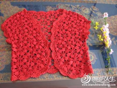 钩针编织花边 钩针编织----“花簇”花边