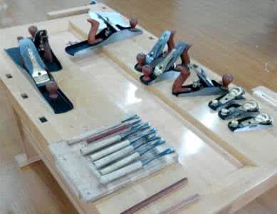 仓敷意匠 DIY手工制作教程: DIY木工教程：自制倉敷意匠式多层、可折叠的针线收纳箱/针线盒教程