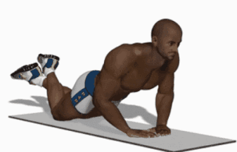 哑铃练胸肌动态图 哑铃练胸肌动态图 哑铃锻炼方法动态图解