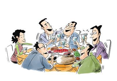 喝酒伤身 推杯换盏 这么喝酒不伤身