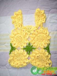 葵花背心 宝宝的葵花背心