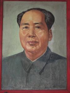 华主席的改革路线 文革后的广东:家中悬挂华主席和毛主席 文革