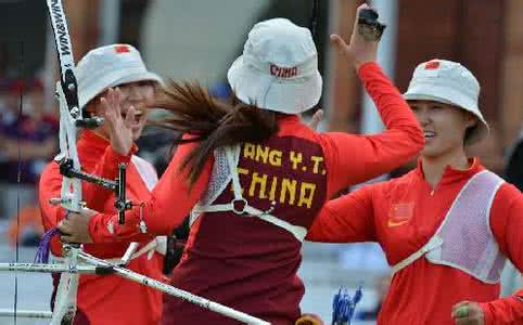 韩国射箭 神一样的韩国女子射箭队 对手感叹没法玩