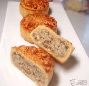 传统老式手工月饼做法 28张详图分享老式传统月饼：双合酥月饼（五仁馅）