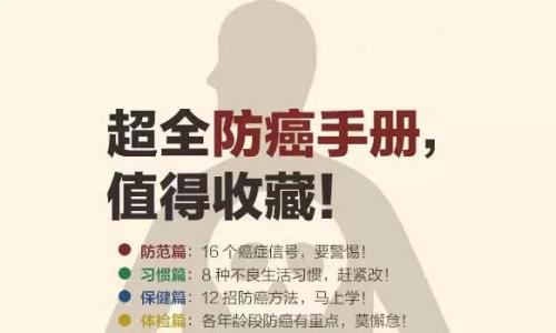 杀手秘史 秘史上超全面防癌手册，人手必备！