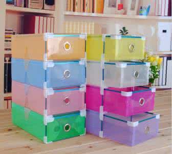 鞋盒漂亮的收纳盒图片 小空间大收纳：鞋盒收纳方法