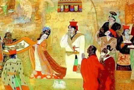 唐太宗母亲 松赞干布 为什么松赞干布要求亲?为什么唐太宗会许亲