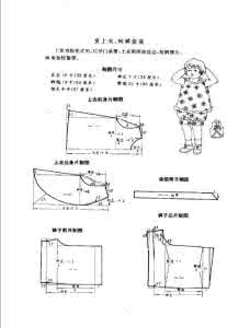 多款宝宝连体衣裁剪图 宝宝围涎多款裁剪图