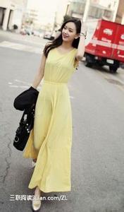 古装优雅长裙仙女图片 五一复古长裙装,优雅浪漫不停歇