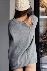 变形金刚真难看 毛衣变形了变大了，扔了可惜穿了难看，试试这些窍门吧