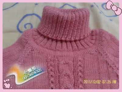 手工编织儿童毛衣图解 儿童毛衣编织图解 手工编织儿童毛衣图解