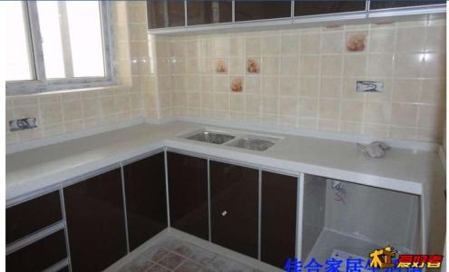 水泥瓷砖橱柜 转个橱柜商家水泥瓷砖橱柜制做过程给工友们参考