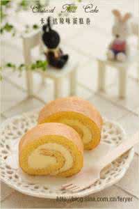 电饭锅做蛋糕的方法 终于找到了做蛋糕卷的好方法！！----卡士达原味蛋糕卷