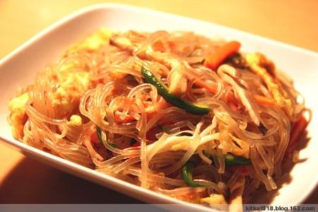 韩式炒粉丝 韩式炒冬粉(Jap?Chae)——韩国风味的主食