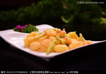 虾仁蔬菜粥 美味的宴客菜——炸虾仁