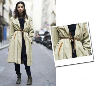 风衣腰带系法图解 风衣腰带系法图解 几款漂亮的葱风衣（图解）