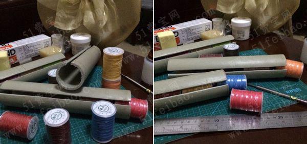 废旧物品手工制作 ?【手工制作】物品太多家里不够放？几根管子搞定！