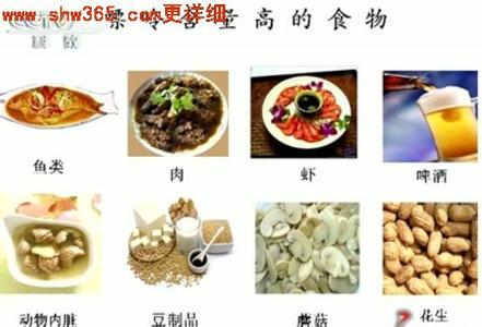 2017嘌呤含量一览表 嘌呤含量高的食物大全