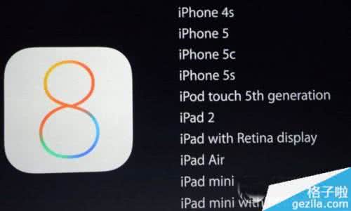 ios8正式版固件 ios8正式版什么时候推送