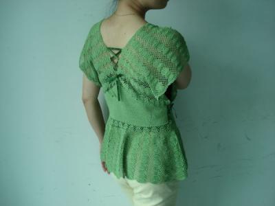 艳丽钩编的视频教程 钩编艳丽----两款夏日短袖