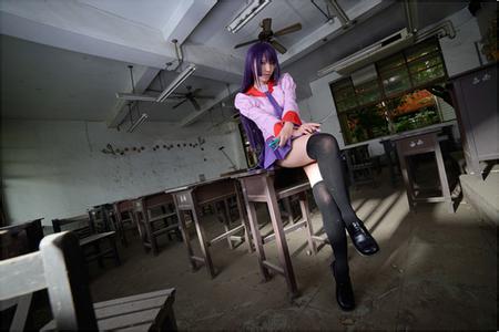 战场原黑仪 拍Cosplay学影棚打光：战场原黑仪