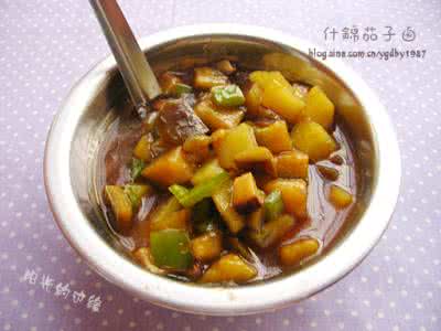 素卤面 10分钟做出超过瘾的素卤面——【什锦茄子打卤面】！