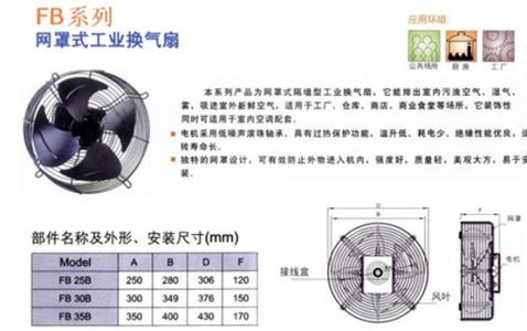 排气扇尺寸 排气扇尺寸及选购技巧