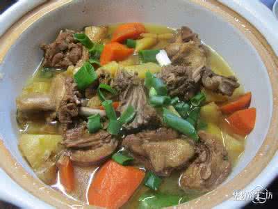 鸭肉炖土豆 土豆炖鸭肉 冬季嫩鸭肉放什么炖吃？