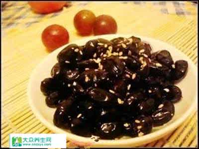 醋泡黑豆染发怎么制作 生黑豆泡醋的制作秘方