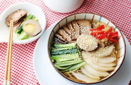 夏日爽口菜 夏日爽口面 茶汤冷面