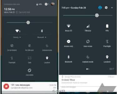 安卓通知栏 安卓7.0通知栏操作界面一览