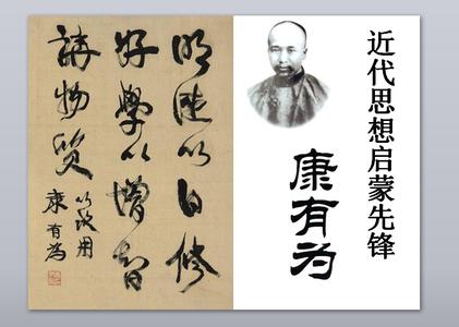 康有为人物评价 康有为的人物评价是什么