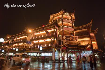 上海城隍庙夜景 上海城隍庙夜景·人间仙境