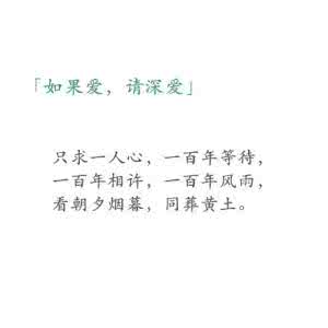 唯美古风文字 当热门网络术语翻译成古风文字，唯美到爆！