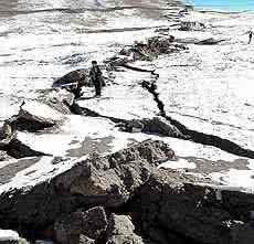 昆仑山口西8.1级地震 对比8.1级昆仑山地震