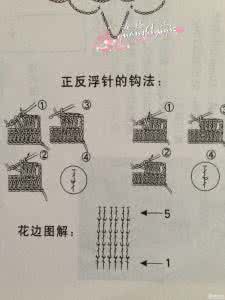 拼色毛衣编织花样图解 玫瑰花开拼色衣----有自画图解和过程图